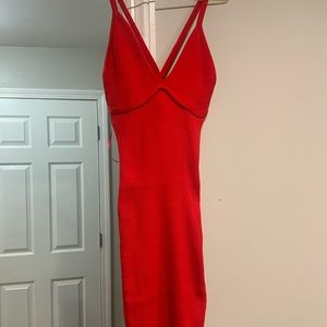 Sexy red bodycon dress ❤️✨